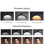 نور ثابت ال ای دی LED Moon light hd-m8x - Image 4