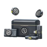 میکروفون بی‌سیم هالی‌لند لارک ام 2 پک کمبو مدل Hollyland LARK M2 DUO Combo | رنگ مشکی (دو سال گارانتی شرکتی)