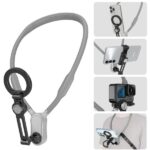 پایه نگهدارنده گردنی گوشی موبایل x-it magnetic neck pov mount
