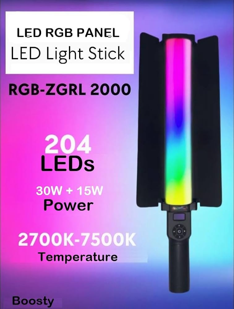 51JYgDnPNzL._AC_UF1000,1000_QL80_ باتوم لایت rgb مدل Rl 2000 - Image 1