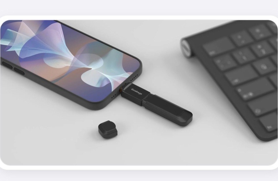 iVQERx40UbUz2t-K آداپتور OTG مدل ADP02 QuickSync USB-A به USB-C برند Goaltage - تصویر 1