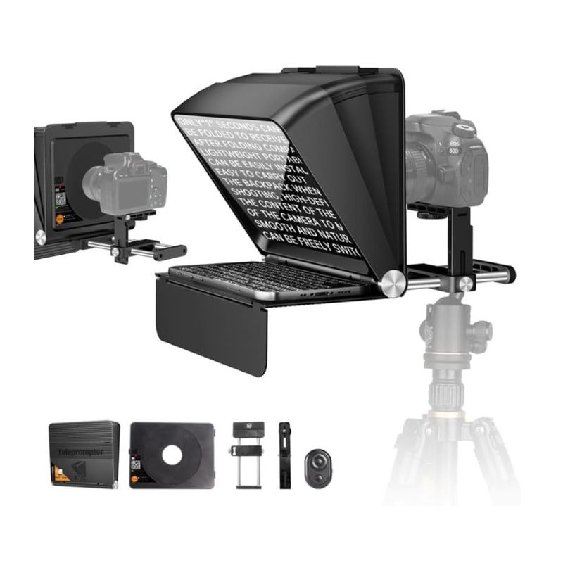 default_img_534958_665161 تله پرامپتر اتوکیو لنزگو Lensgo TC7II TelePrompter - Image 1