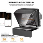 تله پرامپتر اتوکیو لنزگو Lensgo TC7II TelePrompter - Image 5