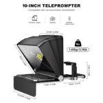 تله پرامپتر اتوکیو لنزگو Lensgo TC7II TelePrompter - Image 6