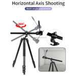 سه پایه دوربین جیماری Jmary KS355+HG60 with 3D Head Tripod - Image 2