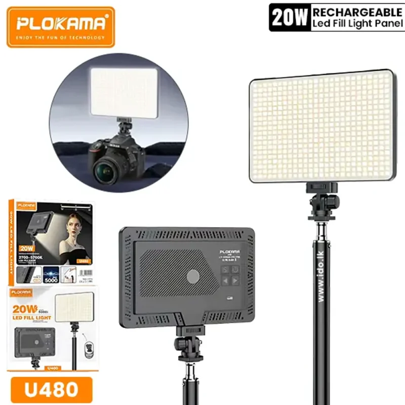 144337292999493908-800x800 نورثابتLED 20W پلوکاما Plokama U480 - Image 1